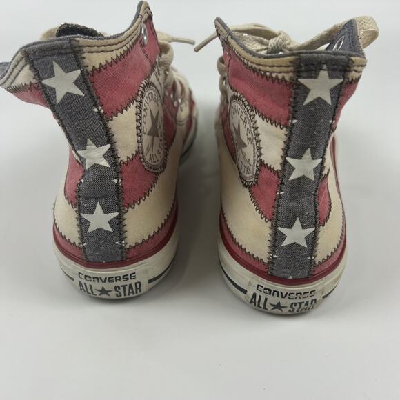 Converse Chuck Taylor All Star American Flag Hi Top Sneakers Men 5.5 / Women 7.5 - Picture 3 of 8